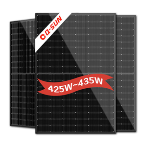 Mono panel słoneczny 425w z czarną blachą i ramą