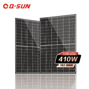 Moduł panelu słonecznego Mono Perc Full Black 410w do dystrybucji